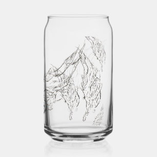abstract can glass