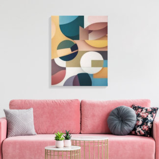 abstract canvas print