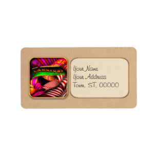 Abstract - Carnival Label