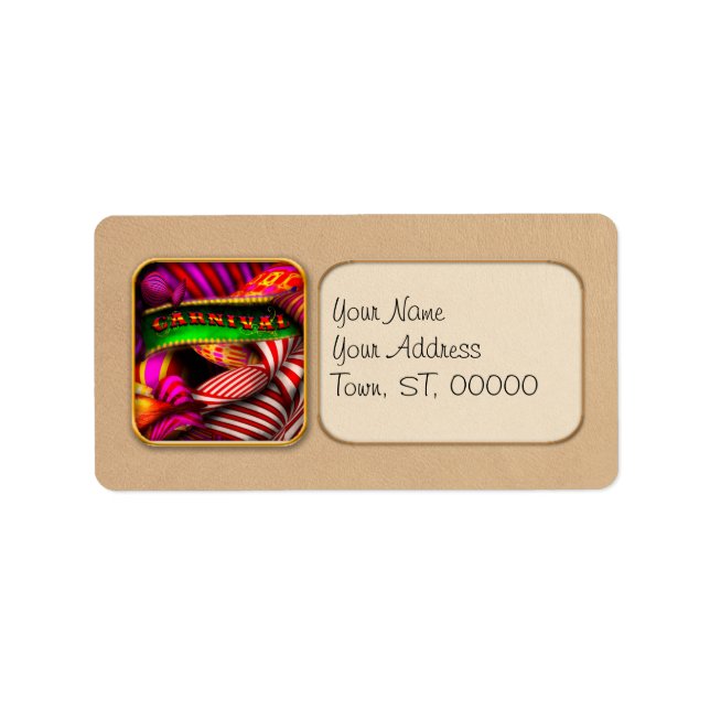 Abstract - Carnival Label (Front)