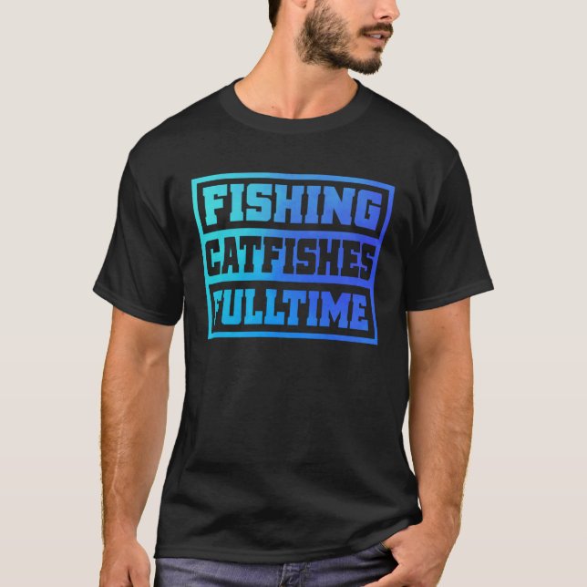 Abstract Catfishes Artwork T-Shirt (Front)