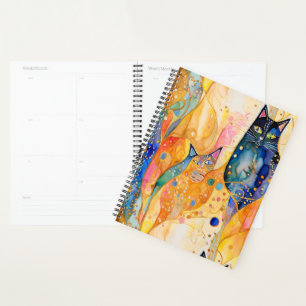 Abstract Cats Planner