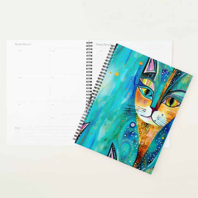 Abstract Cats Planner (Display)