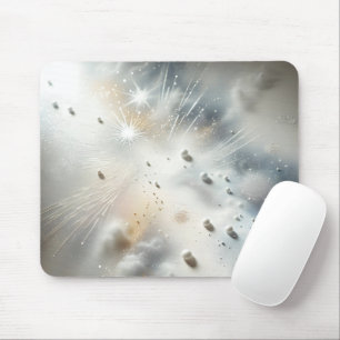Abstract Celestial Explosion Mouse Pad