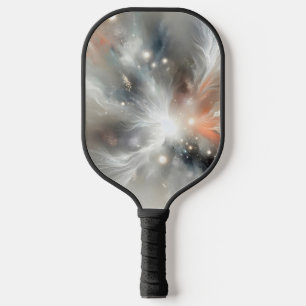Abstract Celestial Nebula Pickleball Paddle