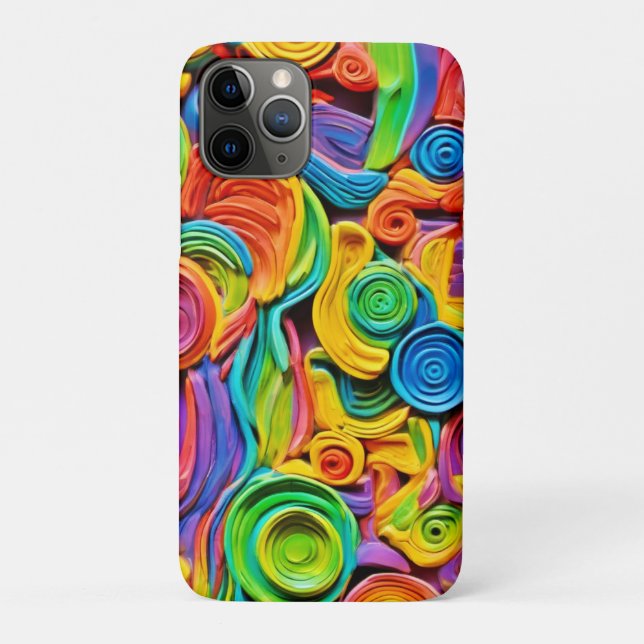 Abstract Ceramic Joy Case-Mate iPhone Case (Back)