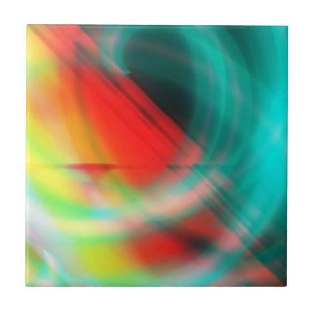 Abstract Ceramic Tile (Front)