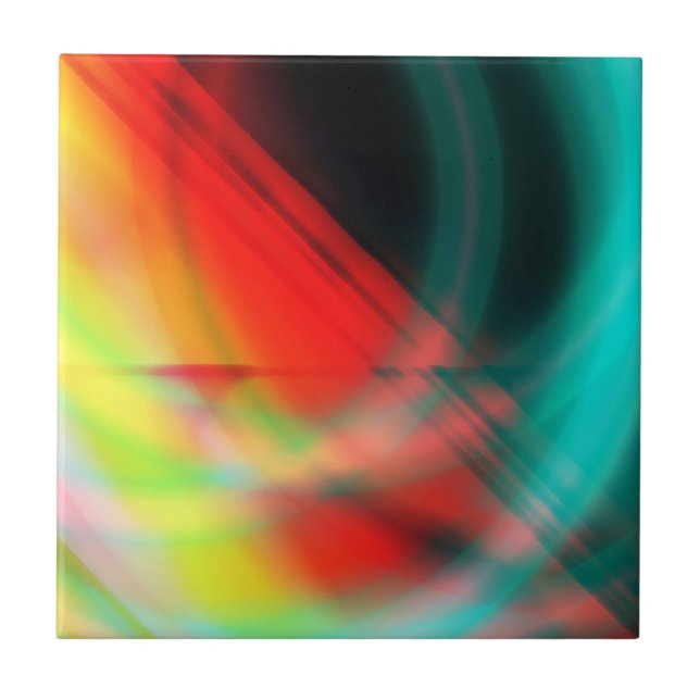 Abstract Ceramic Tile (Front)