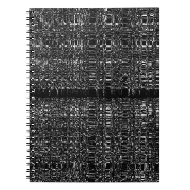 Abstract chain pattern notebook (Front)