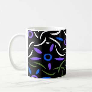 Abstract Chains and Rings Coffee Mug