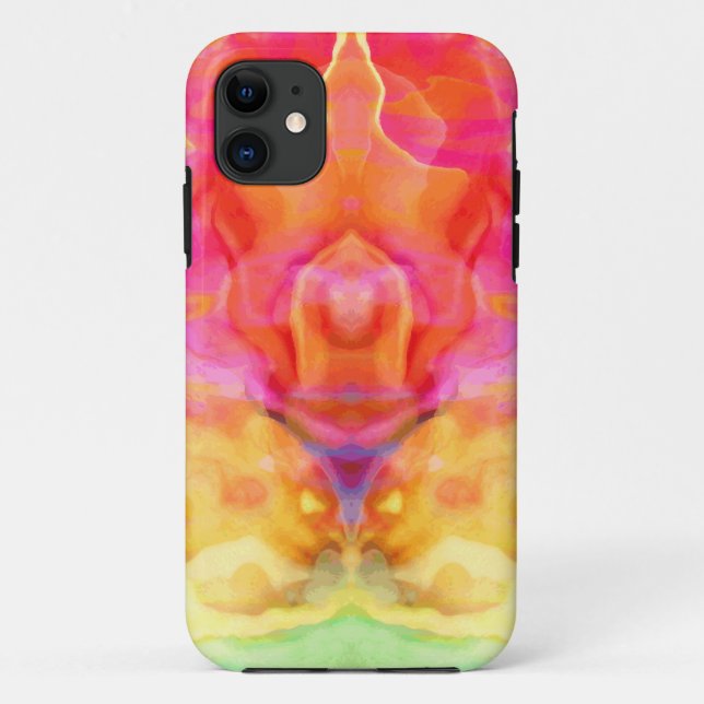 Abstract Chakra of a Woman Case-Mate iPhone Case (Back)