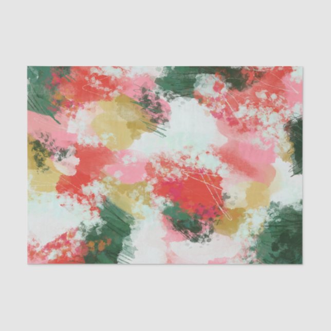Abstract Cheer Tissue Paper (Front)