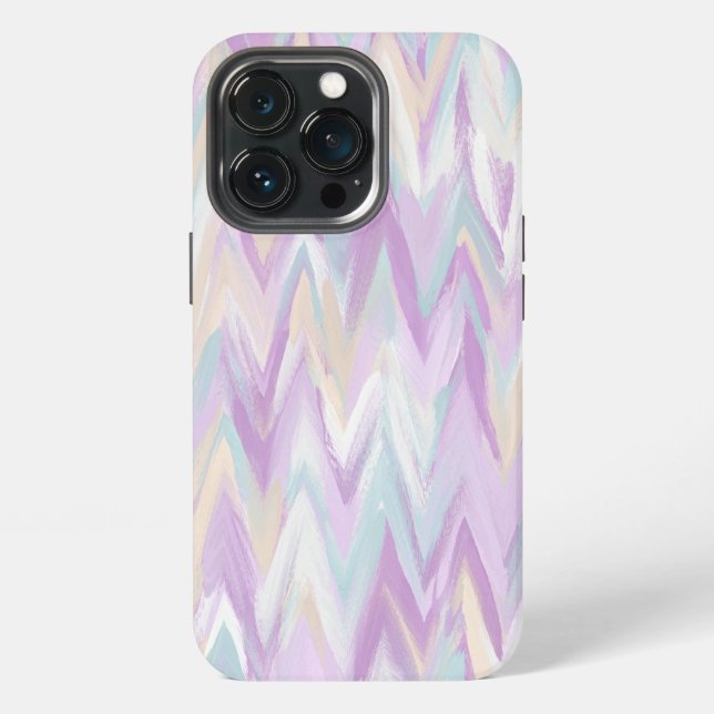 Abstract Chevrons iPhone Case (Back)