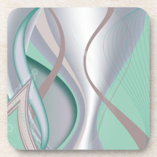 Abstract Chocolate Mint Tornado Coaster
