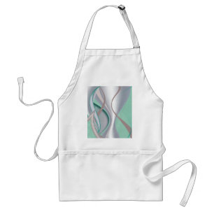 Abstract Chocolate Mint Tornado Standard Apron