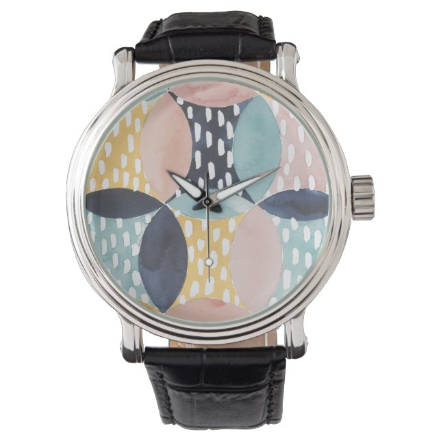 Abstract Circle Pattern Watch (Front)