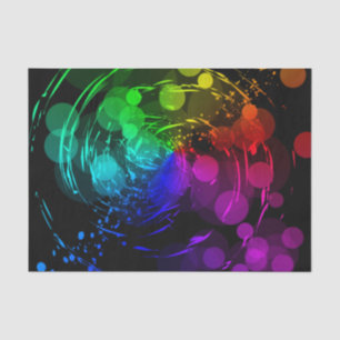 Abstract Circle Swirl Tissue Paper