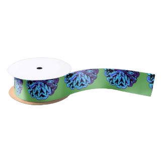 ABSTRACT CIRCLE WYCINANKI G SATIN RIBBON