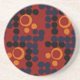 Abstract Circles Coaster