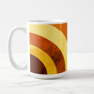 Abstract circles coffee mug