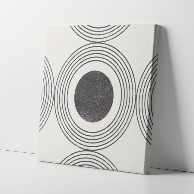 Abstract circles composition canvas print (Creator Uploaded)