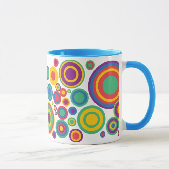 Abstract Circles Mug (Right)