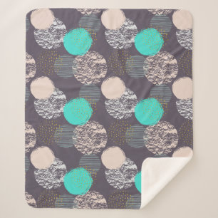 Abstract Circles Pattern blankets