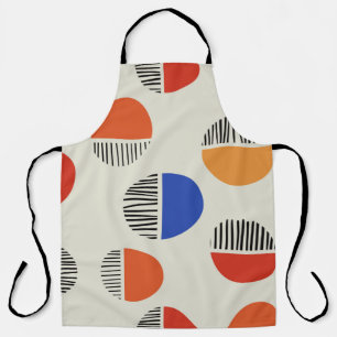 Abstract circles seamless pattern,background with apron