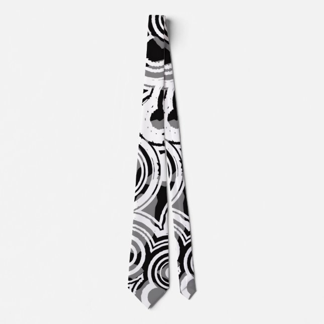abstract circles tie (Front)