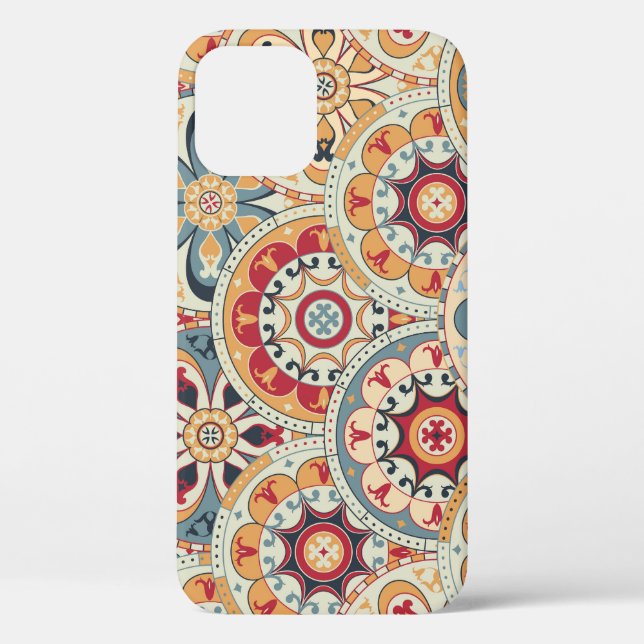 Abstract Circles: Trendy Coloured Wallpaper Case-Mate iPhone Case (Back)