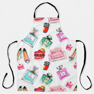 Abstract circular bokeh background of Christmaslig Apron