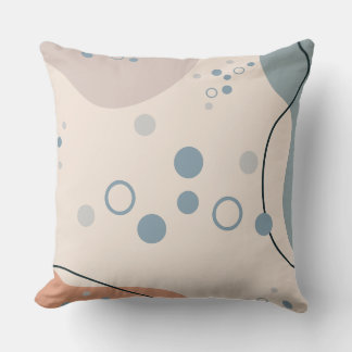 Abstract Circular Harmony Cushion