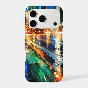 Abstract city night