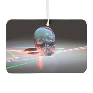 Abstract Clear Skull Car Air Freshener