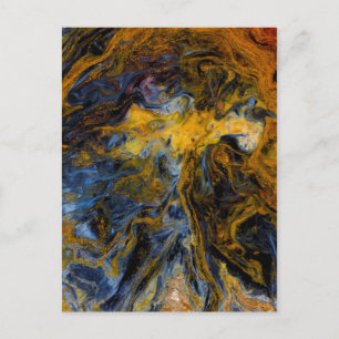 Abstract close up of Pietersite Postcard