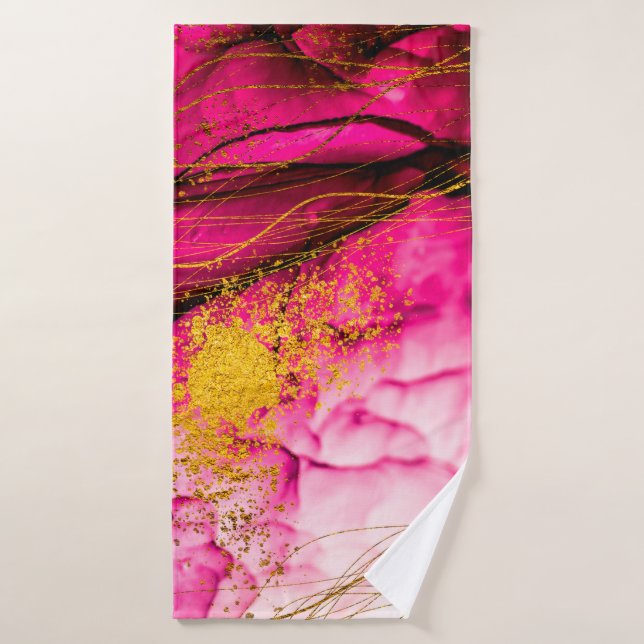 Abstract clouds-ART. Transparent creativity. Maste Bath Towel (Bath Towel)