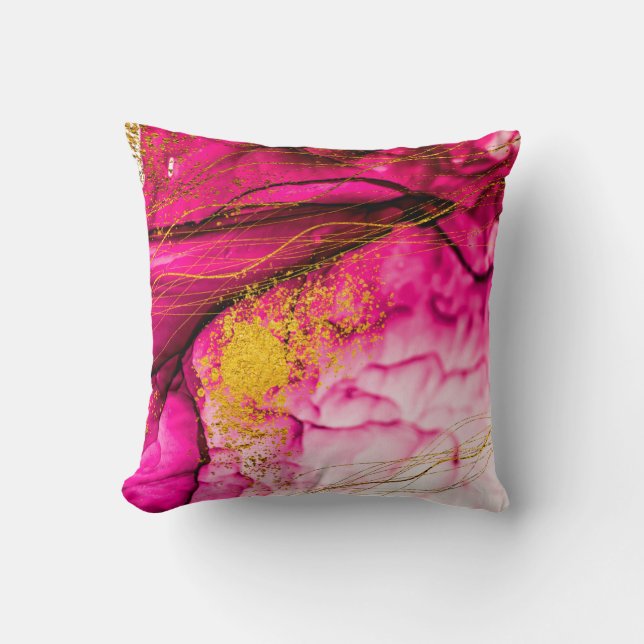 Abstract clouds-ART. Transparent creativity. Maste Cushion (Front)