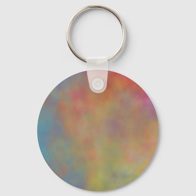 abstract Clouds Key Ring (Front)