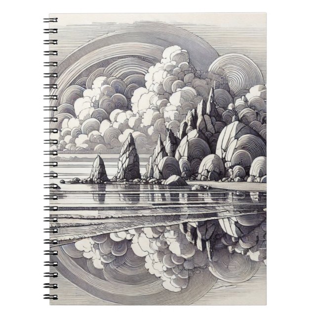 Abstract Clouds | Notebook Journal (Front)