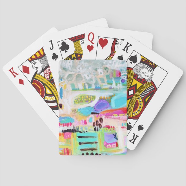 Abstract Clouds Playing Cards (Back)