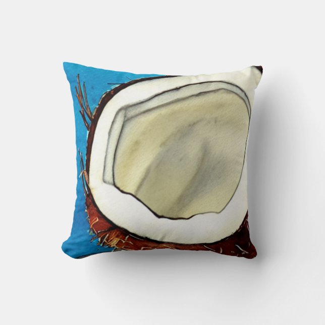 Abstract Coconut Collection Cushion (Front)