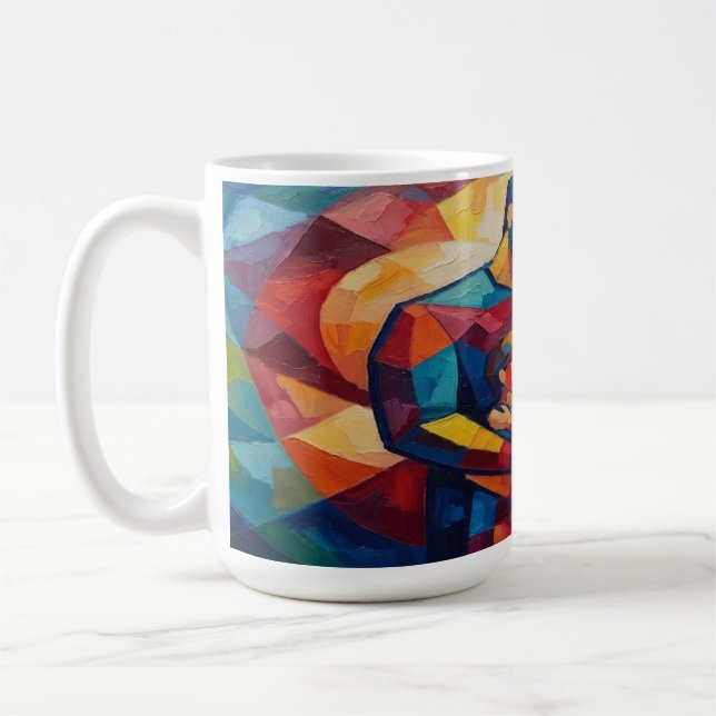 Abstract Coffee Mug (Left)