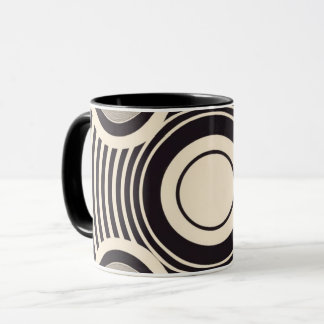 abstract coffee mug