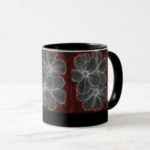 abstract coffee mug