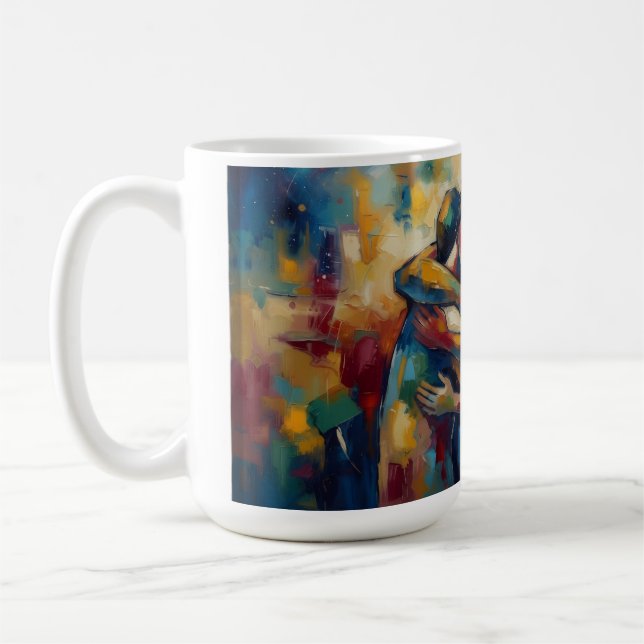 Abstract Coffee Mug (Left)