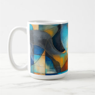 Abstract  coffee mug