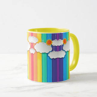 abstract coffee mug