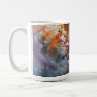 Abstract  coffee mug