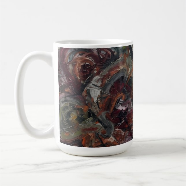 Abstract Coffee Mug (Left)
