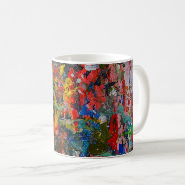 Abstract Coffee Mug (Front Right)